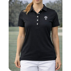 Peter Millar Black Short Sleeve Polo Shirt S